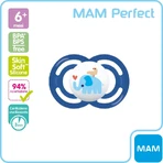 Mam Perfect 6m+ – Silikon-Schnuller – verschiedene Designs für Jungen