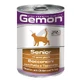 Gemon Senior Kip/Kalkoen Bites - Natvoer voor katten, 1 blik, 415 g