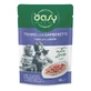Oasy Cat "More Love" Tonijn met garnalen - Aanvullend voer voor volwassen katten, 70 g