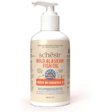 Schesir Wild Alaskan Fish Oil Omega-3 Plus - Complément alimentaire à base d'huile de poisson pour chiens et chats, 500 ml