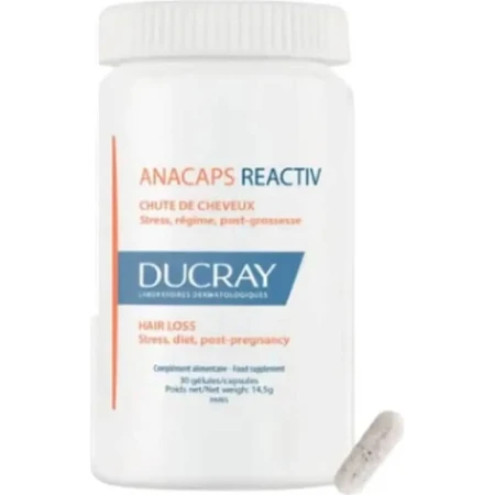 Ducray Anacaps Reactiv 30 capsules - haarsupplement