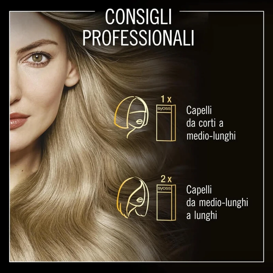 Syoss Oleo Intense Haarfarbe – Permanente Haarfarbe Nr. 8-68 Sandblond