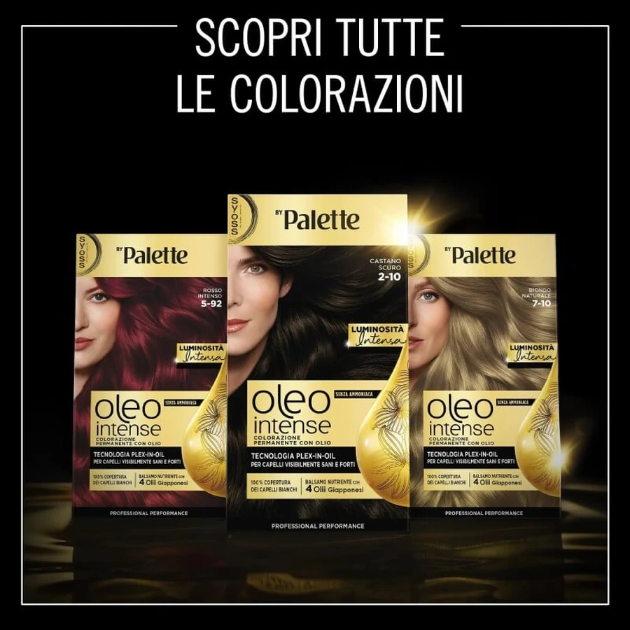 Syoss Oleo Intense Haarfarbe – Permanente Haarfarbe Nr. 8-68 Sandblond
