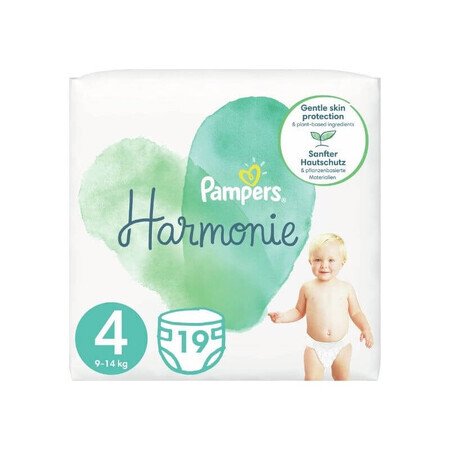 Pampers Harmonie 4, 9-14kg (19)