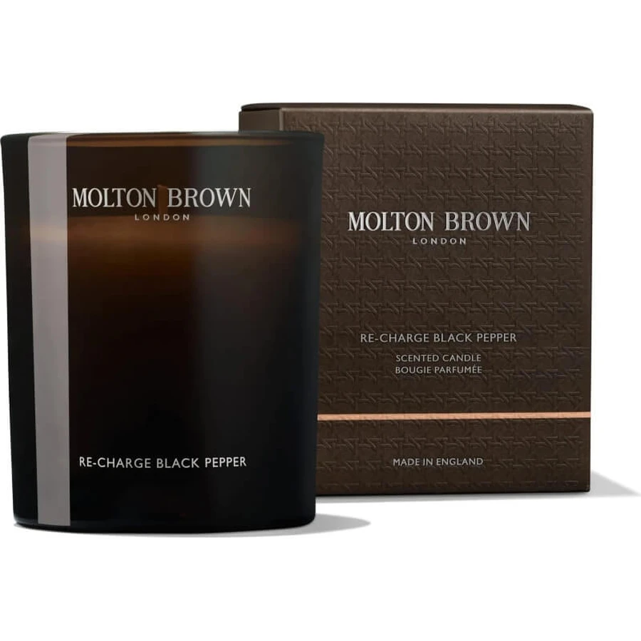 Molton Brown Re-charge Black Pepper - Kaars met één lont, 190 g