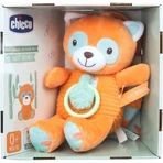 Chicco my sweet doudou – jucărie de pluș cu muzicuță pentru pătuț, în formă de panda roșu