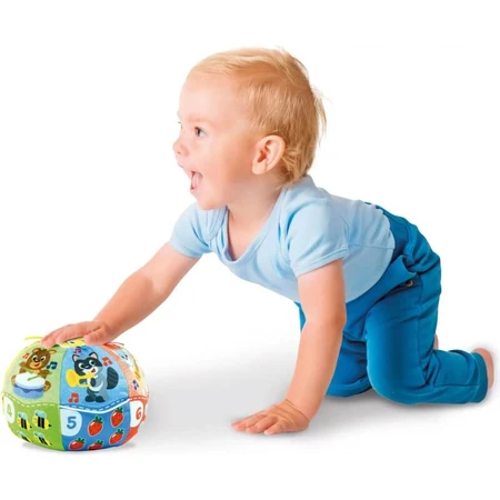 Clementoni Baby: Ball That Plays Music and Sings - Educational Toy for Children 6+ Months