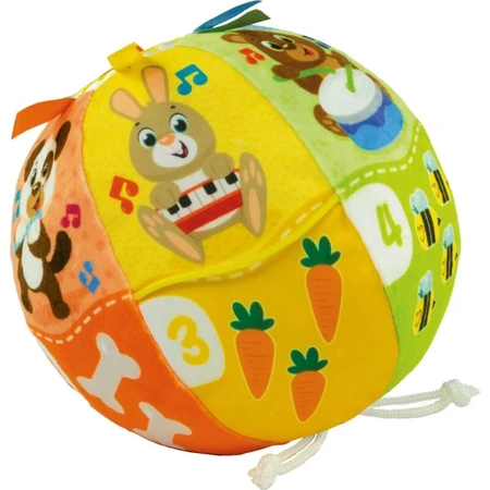 Clementoni Baby: Ball That Plays Music and Sings - Educational Toy for Children 6+ Months