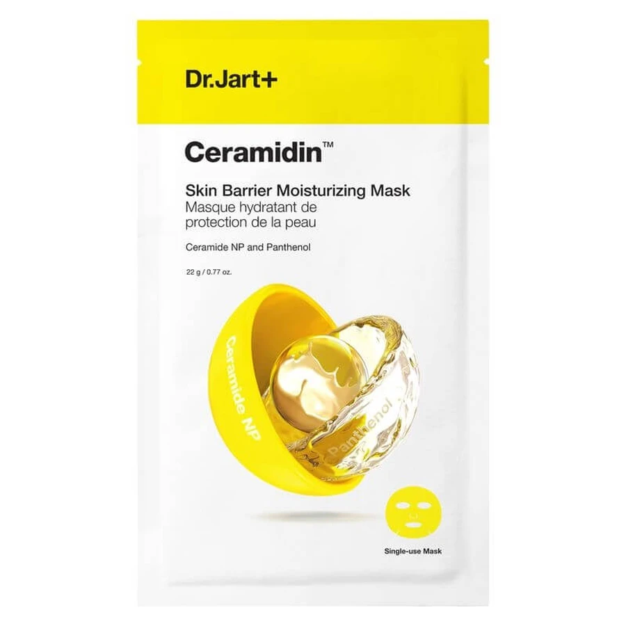 Dr.jart+ Ceramidin Skin Barrier - Versterkend en hydraterend sheetmasker, 22 g