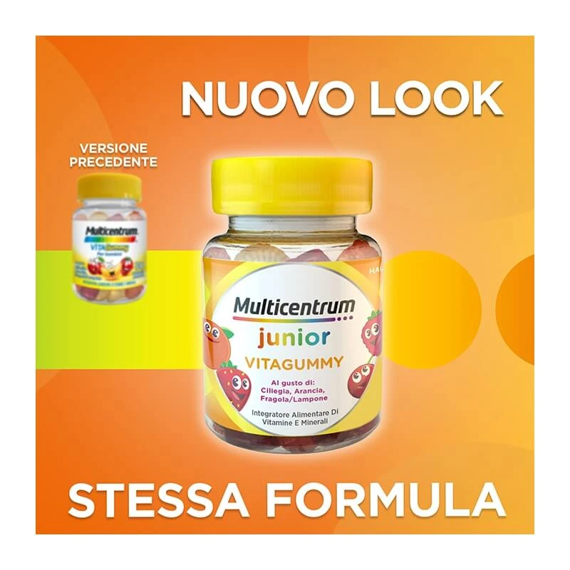 Multicentrum Vitagummy 30 gummies – Vitamine- en mineralensupplement voor kinderen