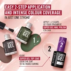 Rimmel Super Gel - Langhoudende nagellak met gel-effect nr. 025 Urban Purple