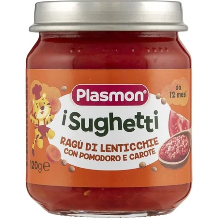 Plasmon Sughetti - Ragù van linzen 120 g