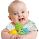 Clementoni Soft Clemmy Touch & Play - Set van 20 zachte bouwblokken, 6–36 maanden