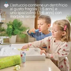 Chicco-set voor de eerste tandjes, leeftijd 3–6 jaar