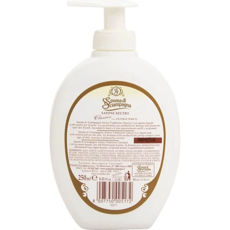 Classic Champagne Foam – Antibakterielle Flüssigseife, 250 ml