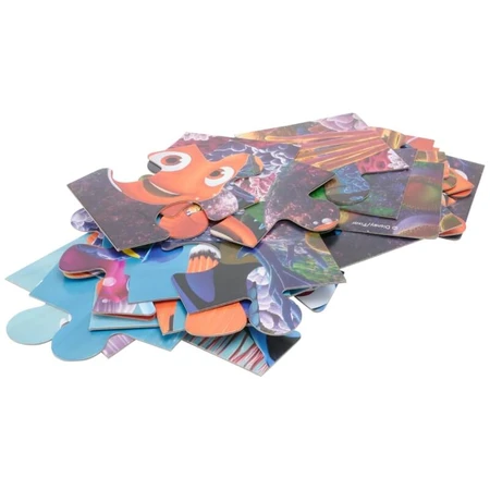 Lisciani Disney Nemo - 24-piece maxi floor double-sided puzzle with a coloring page on the back