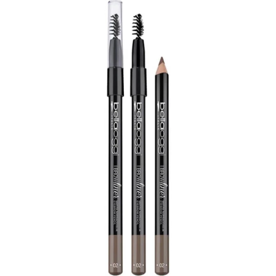 Bellaoggi I Brow Liner - Eyebrow Pencil No. 02 Brown/Chestnut