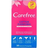Carefree Cotton Feel Flexiform – 30 geruchsneutrale Slipeinlagen