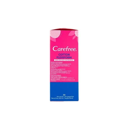 Carefree Cotton Feel Flexiform - 30 protège-slips non parfumés