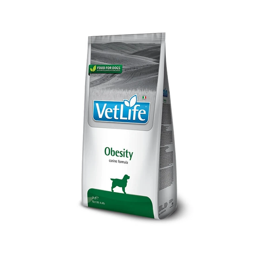 Farmina Vet Life Obesity Canine Formula – hrană dietetică completă pentru câini cu obezitate, 2 kg
