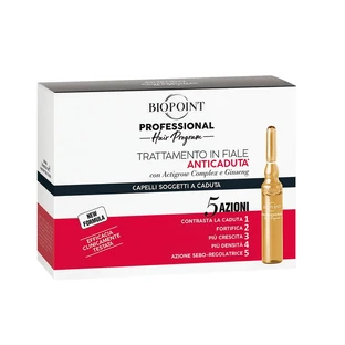 Biopoint Professional Haarprogramma - Behandeling tegen haaruitval, 10 ampullen van elk 7 ml