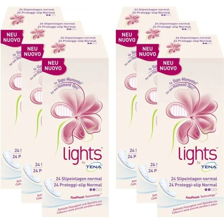 Tena Lights Sensitive - 24 salvaslips plegados para la incontinencia urinaria