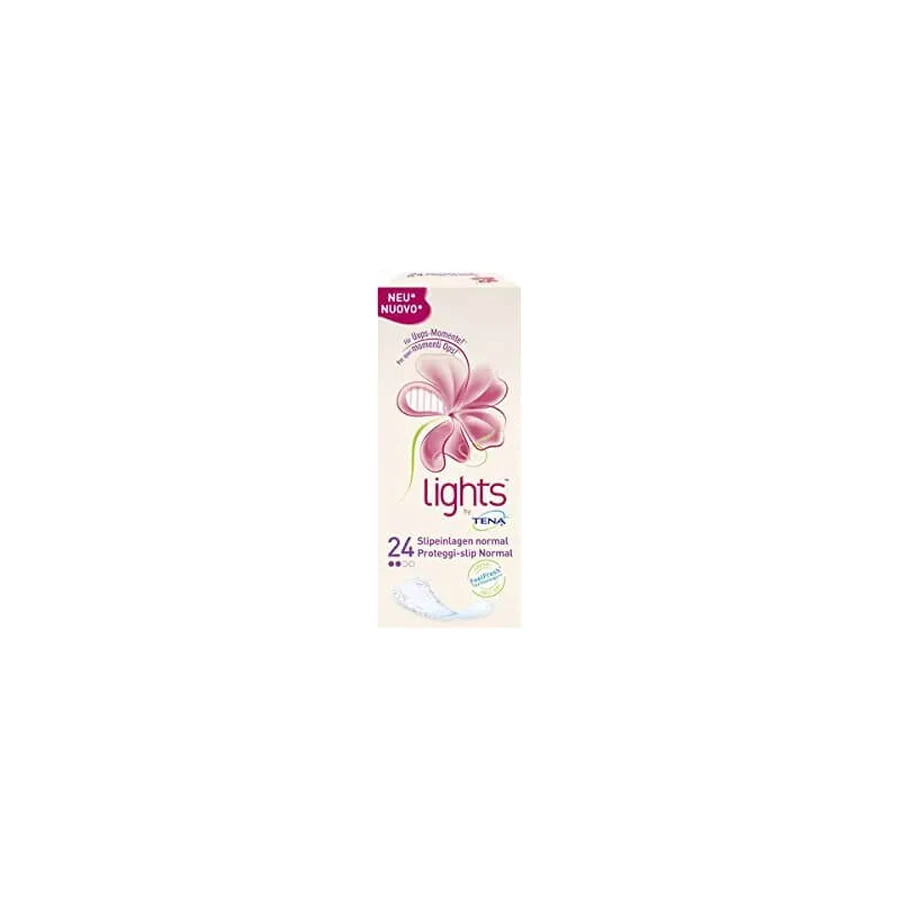Tena Lights Sensitive - 24 salvaslips plegados para la incontinencia urinaria