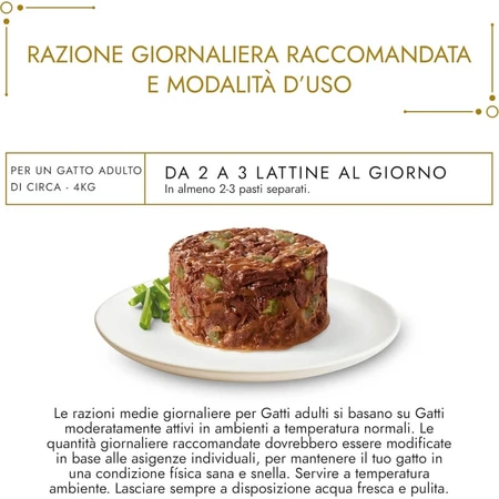 Purina Gourmet Gold Rindfleisch- und Tomatenhäppchen – Alleinfuttermittel für ausgewachsene Katzen, 85 g