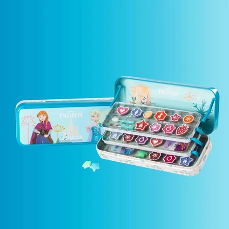 Lip Smacker „Frozen“ – dreistöckige Kosmetikdose – Schminktasche für Kinder