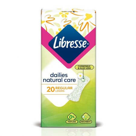 Absorbant Natural Care, 20 pièces, Libresse