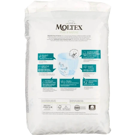 Moltex 20 Pull-up-Windeln in Größe 5 für Kinder (9–14 kg)