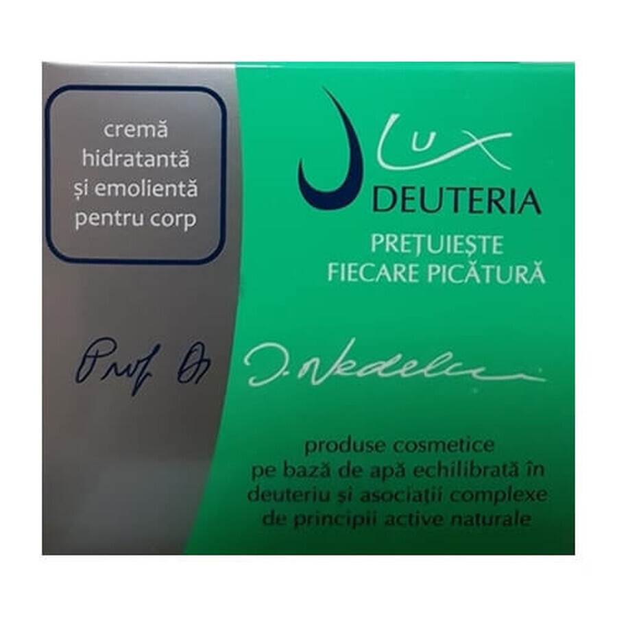 Hydraterende en verzachtende bodycrème, 200 ml, Deuteria Cosmetics