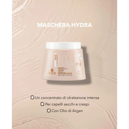 Alama Hydra Moisturizing Mask for Dry Hair, 500 ml