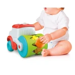 Clementoni Soft Clemmy – Sensorische Bauklotz-Fressmaschine – Interaktives Soft-Fahrzeug