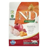 Farmina N&amp;d Pumpkin Adult with Quail, Pumpkin, and Pomegranate - Complete Cat Food, 300 g