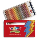 Carioca Supercolor Drawing Set—includes 36 Supercolor pencils, 1 eraser, 1 metal pencil sharpener, and 2 HB graphite pencils