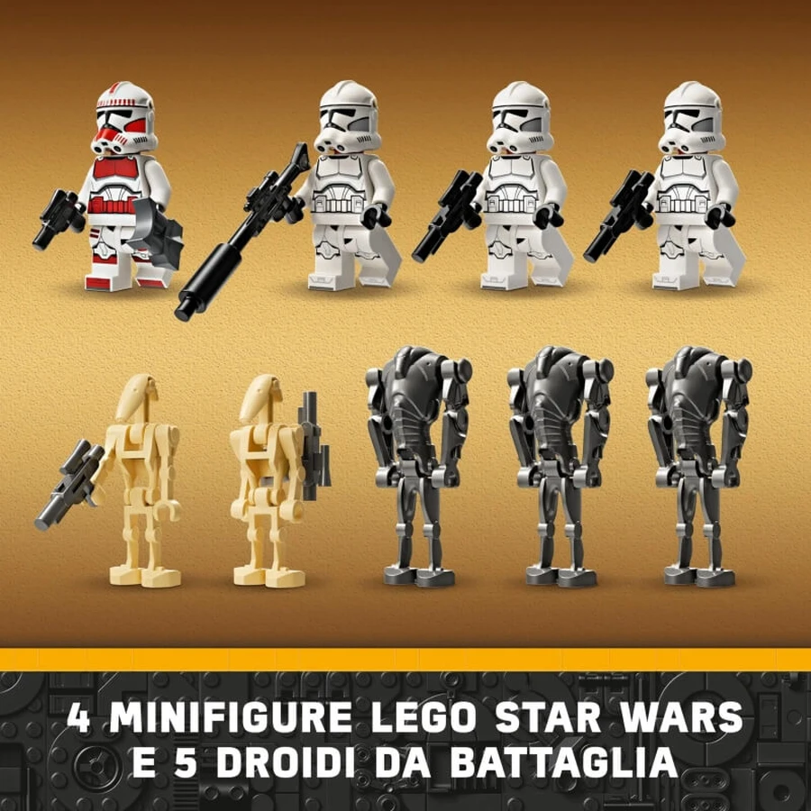 Lego Star Wars 75372 Clone Trooper and Battle Droid Battle Pack - Building Set