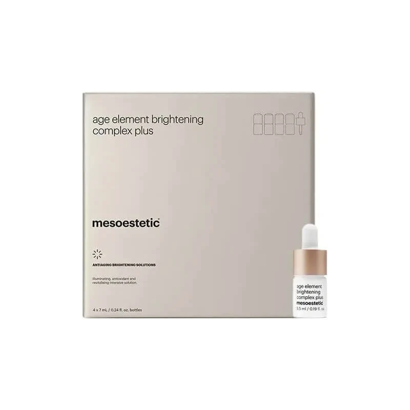 Mesoestetic Age Element Brightening Complex Plus - Vernieuwende behandeling 4 x 5,5 ml