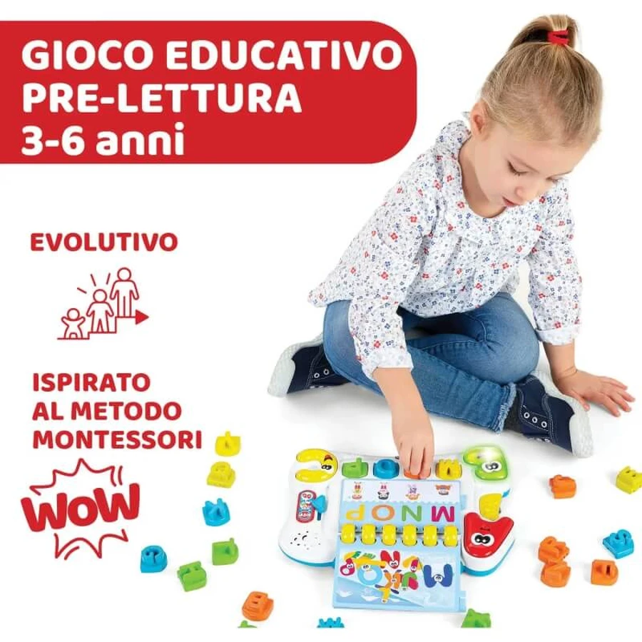 Letras móviles de Chicco - Juguete educativo