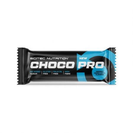 Choco Pro Kokosnoot Panna Cotta Eiwitreep, 50 g, Scitec Nutrition