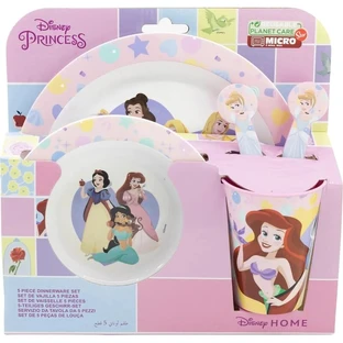 Stor Set : service de table 5 pièces aux motifs de princesses