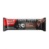 Snack Power proteïnereep in pure chocolade, 45g, Power system