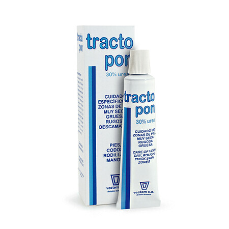 Tractopon dermo-actieve vochtinbrengende crème met ureum 30%, 40 ml, Vectem
