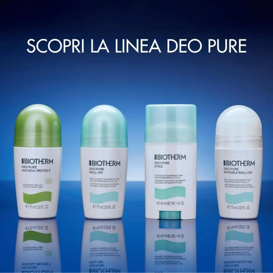 Biotherm Pure Invisible - Desodorante antitranspirante en spray, 150 ml