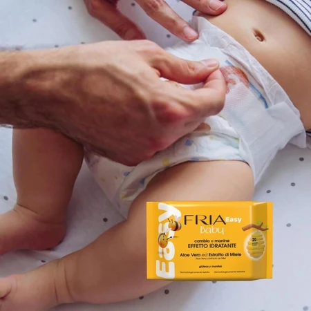 Fria Easy baby – 20 de șervețele pentru schimbarea scutecului