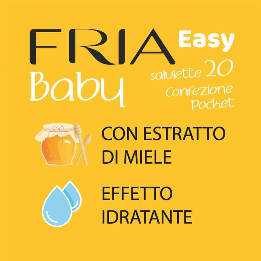 Fria Easy baby – 20 de șervețele pentru schimbarea scutecului