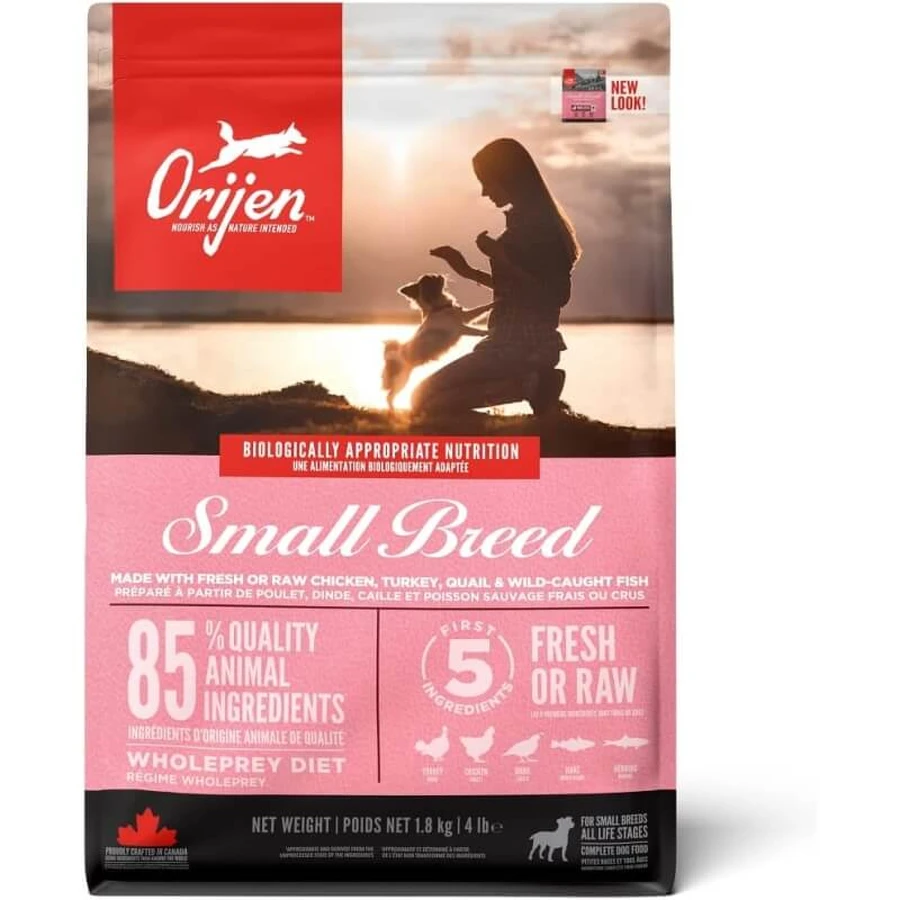 Orijen Small Breed - Complete Food for Small Breed Dogs at All Life Stages, 1.8 kg