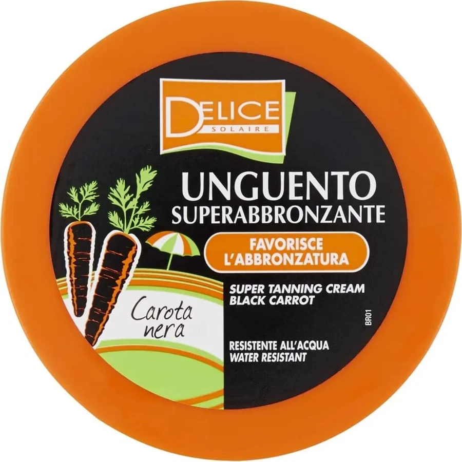 Delice – maść do intensywnego opalania z czarną marchewką, 150 ml: ceny i cechy