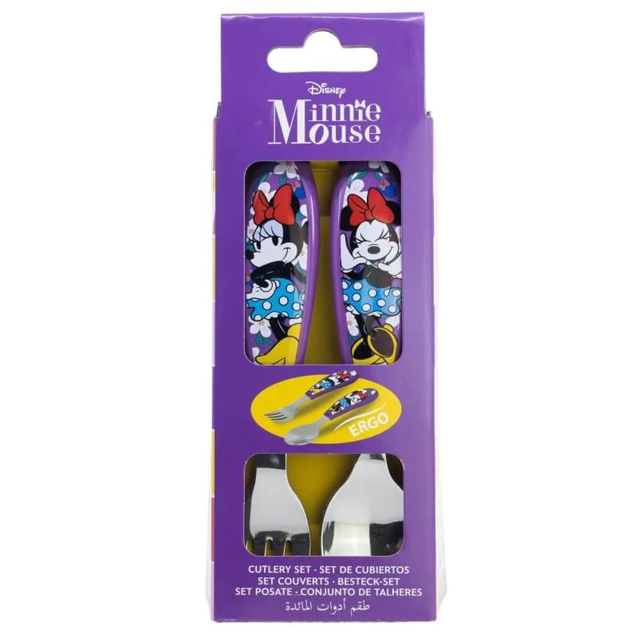 Disney Baby Minnie – 2-teiliges Besteckset aus Edelstahl