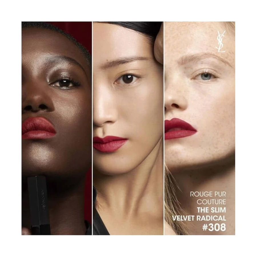Yves Saint Laurent The Slim Velvet Radical – matowa szminka nr 308 Radical Chili: ceny i cechy